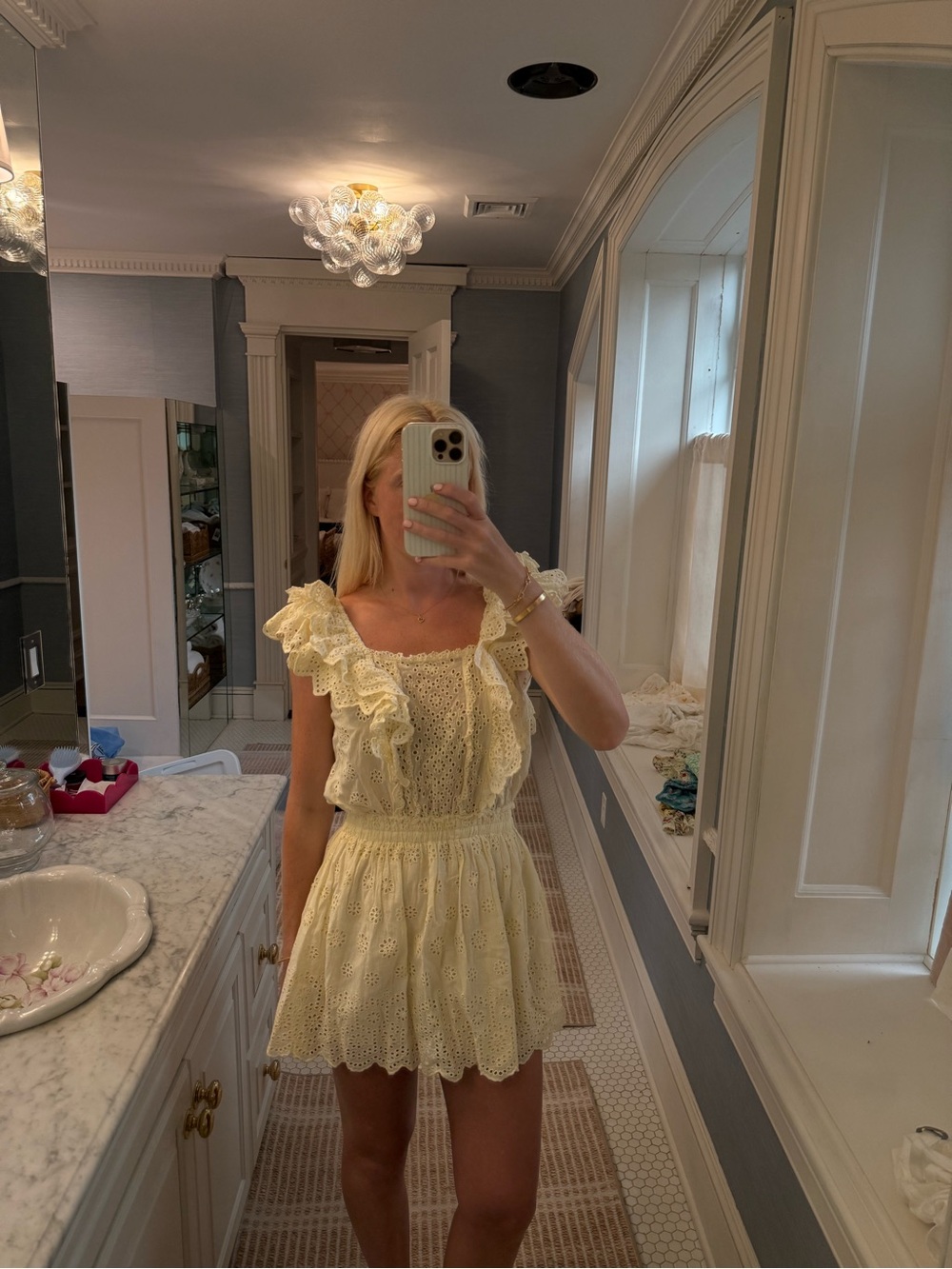 LoveShackFancy Mini Dress